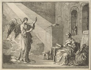 Annunciation by Jan Luyken