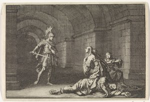 Caesonia with Her Daughter Killed by Lupus