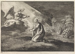 Christ in the Garden of Gethsemane by Jan Luyken