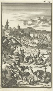 The Earthquake by Jan Luyken