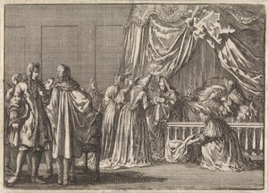 Birth of the Son of King James II of England, 1688 by Jan Luyken