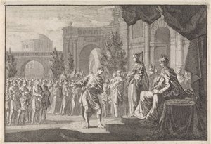 Hyrcanus before the Throne of Ptolemy Philadelphus