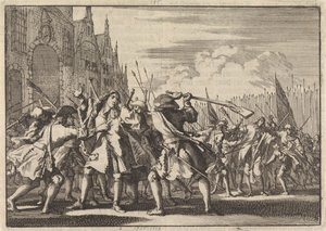 Murder of the De Witt Brothers, 1672 by Jan Luyken