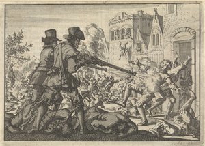 Murder of Reformers in Tirano, 1620 by Jan Luyken