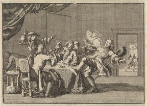 Thomas Tullock, Supporter of King James II in Scotland, Killed by the Unexpected Discharge of His Pistol, 1690