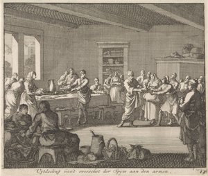 Distribution of Food to the Poor