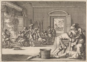 Persecution of Protestants in France, 1685 by Jan Luyken