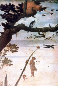 Landscape Scene, Legend of Saint Christopher, c1520-1559 by Jan Mandyn