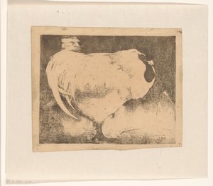 Crouching Rooster