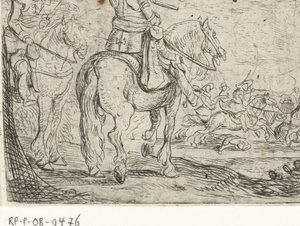 Two Riders in a Cavalry Battle (Cavalry Battles)
