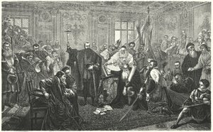 Creation of the Polish-Lithuanian Commonwealth by the Union of Lublin by Jan Alojzy Matejko
