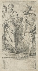 Popilius Laenas Draws a Circle by Jan Miel