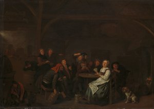 Cheating at Cards by Jan Miense Molenaer
