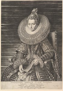 Portrait of Isabella Clara Eugenia, Governess of Southern Netherlands