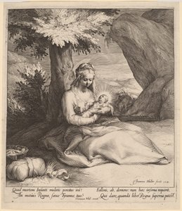 Rest on the Flight into Egypt by Jan Muller