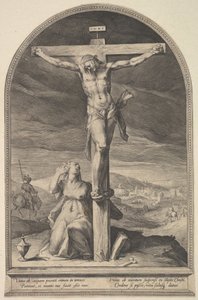 St. Mary Magdelen at the Foot of the Cross by Jan Muller