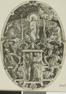 Agony in the Garden, from Passion of Christ by Jan Sadeler I