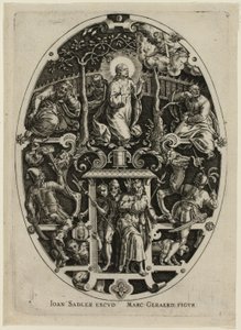 Agony in the Garden, from Passion of Christ by Jan Sadeler I