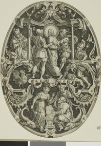 Arrest of Christ, from Passion of Christ by Jan Sadeler I
