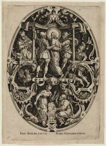 Arrest of Christ, from Passion of Christ by Jan Sadeler I