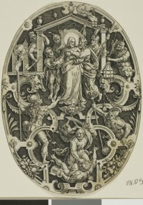 Betrayal of Christ, from Passion of Christ by Jan Sadeler I