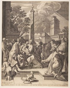 Christ and the Children by Jan Sadeler I