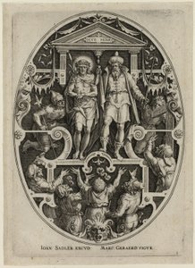 Ecce Homo, from Passion of Christ by Jan Sadeler I