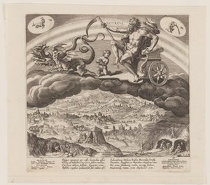 Saturn, from The Seven Planets by Jan Sadeler I