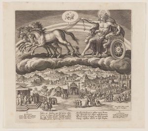 The Sun, from The Seven Planets by Jan Sadeler I