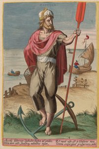 Zebulon by Jan Sadeler I after Crispen van den Broecke