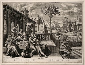 Genesis Chapter 6, Verse 9, c.1600 by Jan Sadler