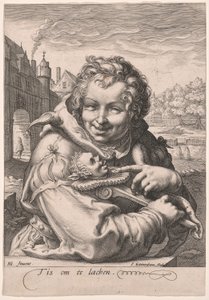 Fool Holding a Staff