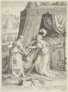 Judith with the Head of Holofernes by Jan Saenredam