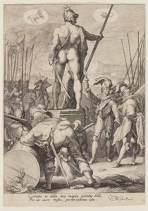 Mars Presiding over the Arts of War, from Seven Planetary Gods by Jan Saenredam