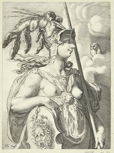 Pallas by Jan Saenredam