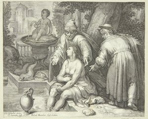 Susanna and the Elders by Jan Saenredam