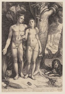Temptation of Man by Jan Saenredam