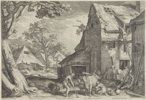 Prodigal Son as a Swineherd