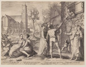 Young Couples Celebrating and Dancing