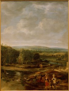 Italian Landscape with Staffage