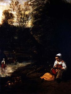 The Toilet by the Water by Jan Siberechts