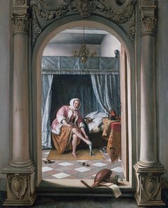 Woman at Her Toilet
