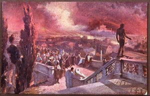 Incendie de Rome, Great fire of Rome by Jan Styka