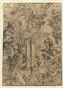 Adoration of the Magi by Jan Swart Van Groningen