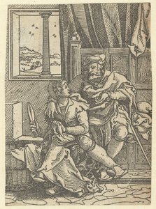 Seated Couple in an Interior