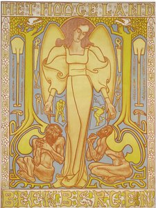 Het Hoogeland Beekbergen, 1896 by Jan Toorop