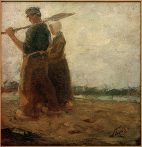 On the Way Home by Jan Toorop