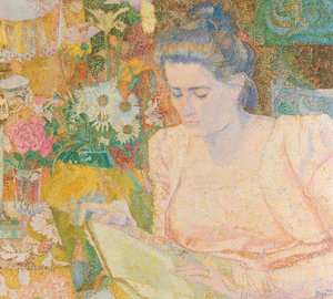Portrait of Mrs Marie Jeannette de Lange by Jan Toorop