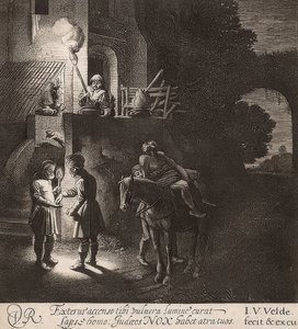 The Good Samaritan. (undated) by Jan Van de Velde