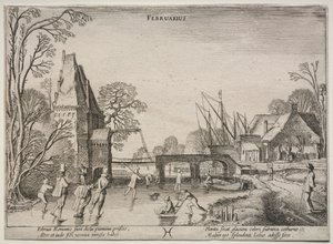 The Twelve Months: February by Jan Van de Velde